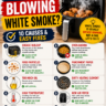 air fryer blowing white smoke
