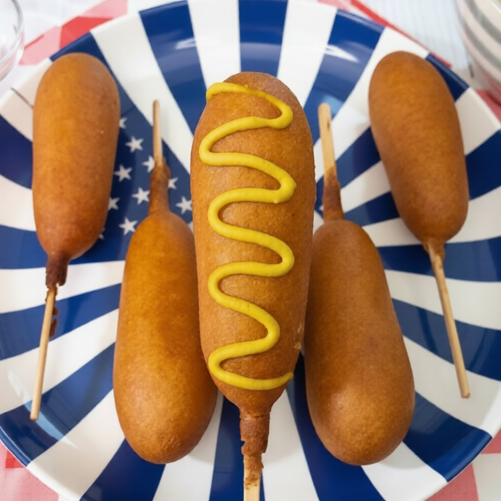 Air Fryer Homemade Corn Dogs