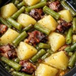 Slow Cooker Potatoes and Green Beans