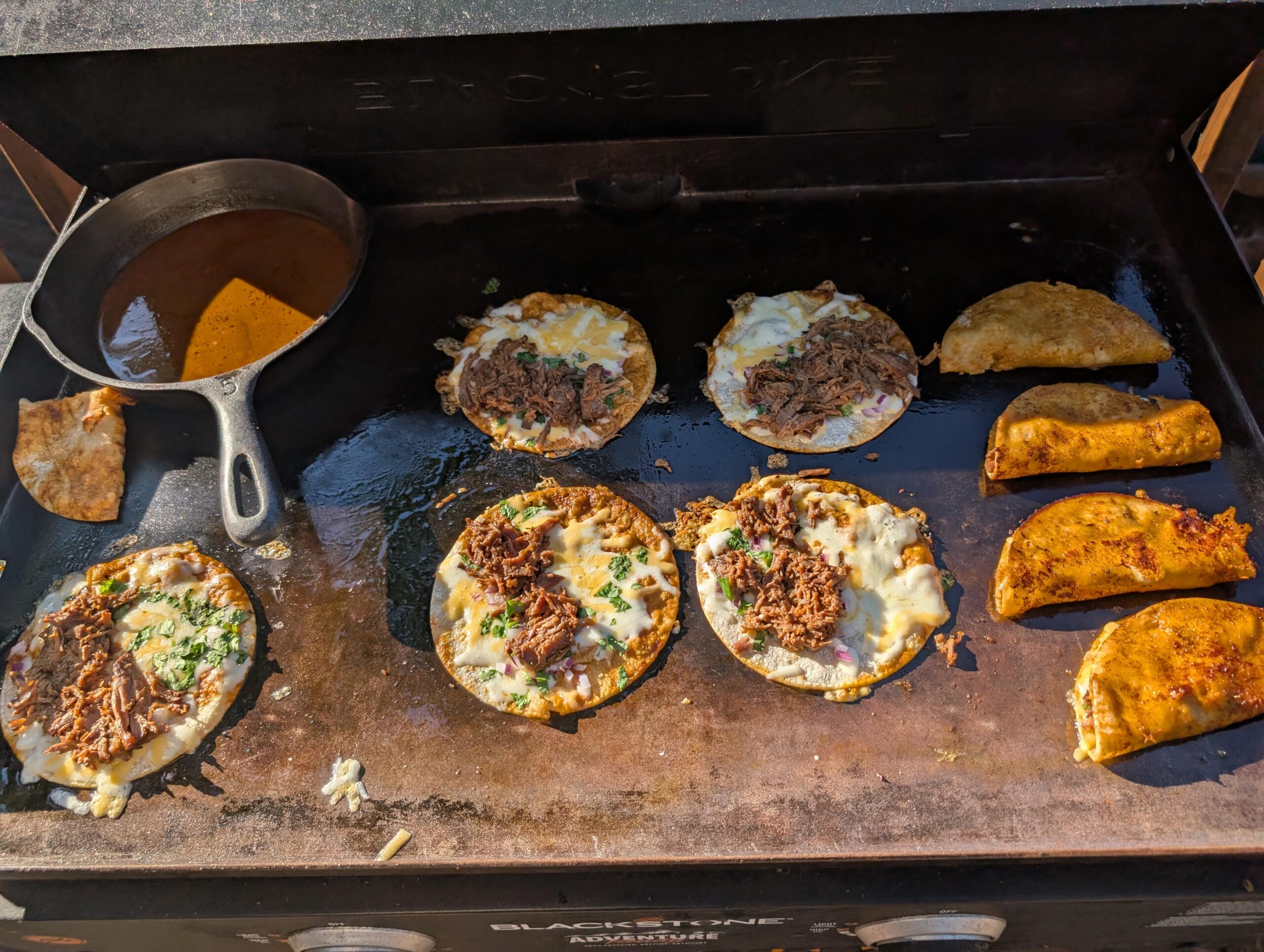 Blackstone Birria Tacos