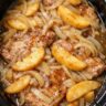 Slow Cooker Apple Onion Pork