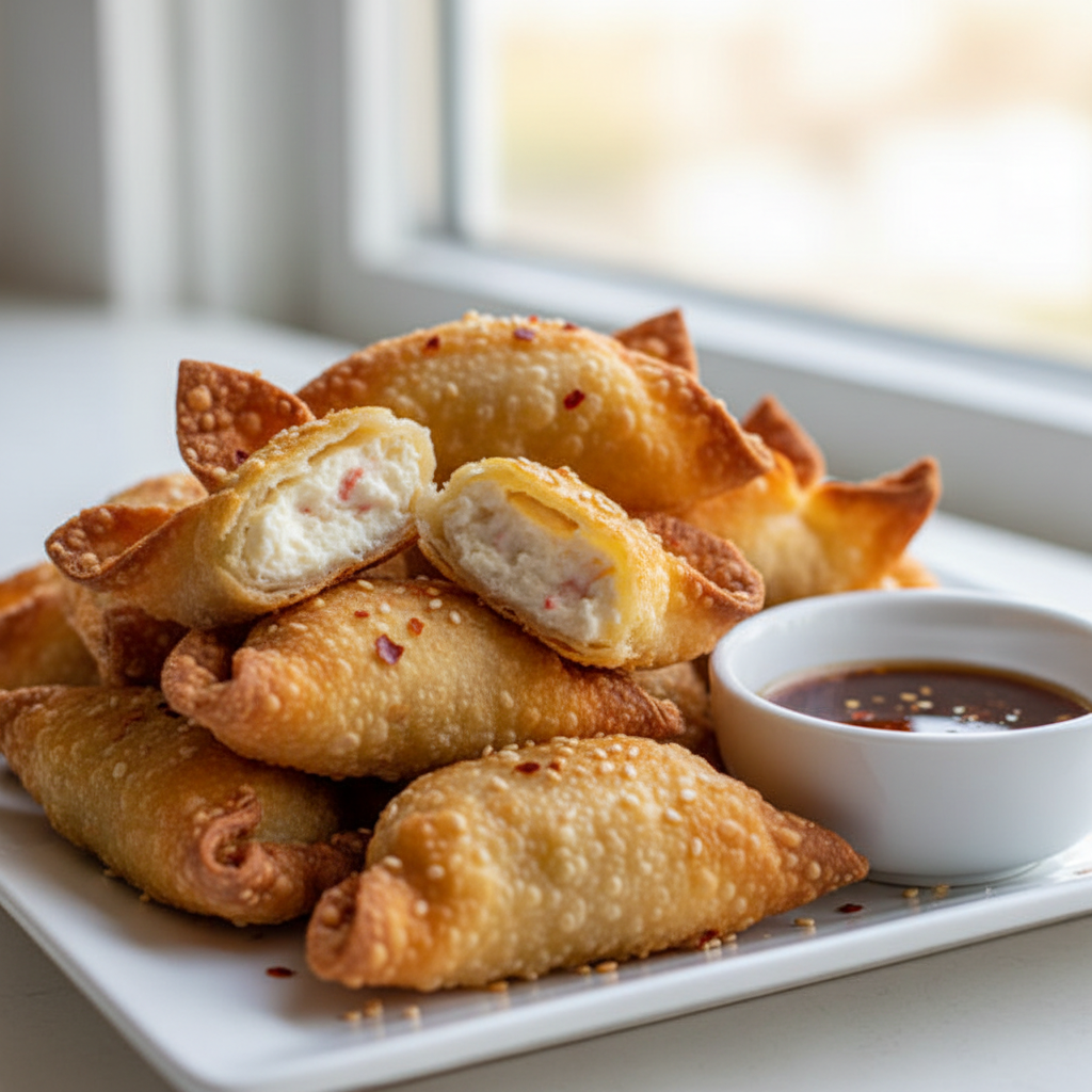 Air Fryer Crab Rangoon