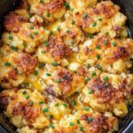 Slow Cooker Smashed Potato Bake