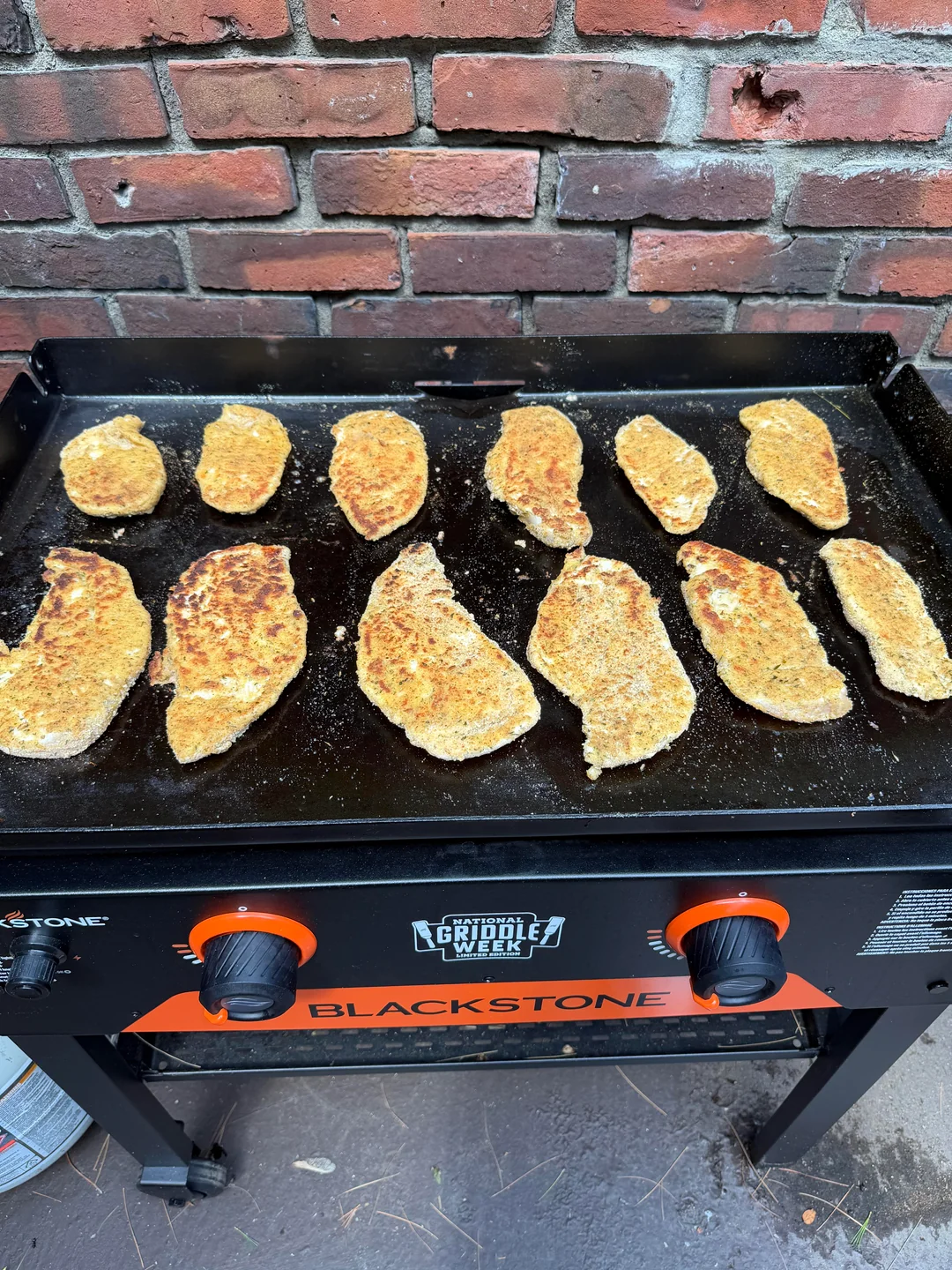 Blackstone Chicken Parmesan