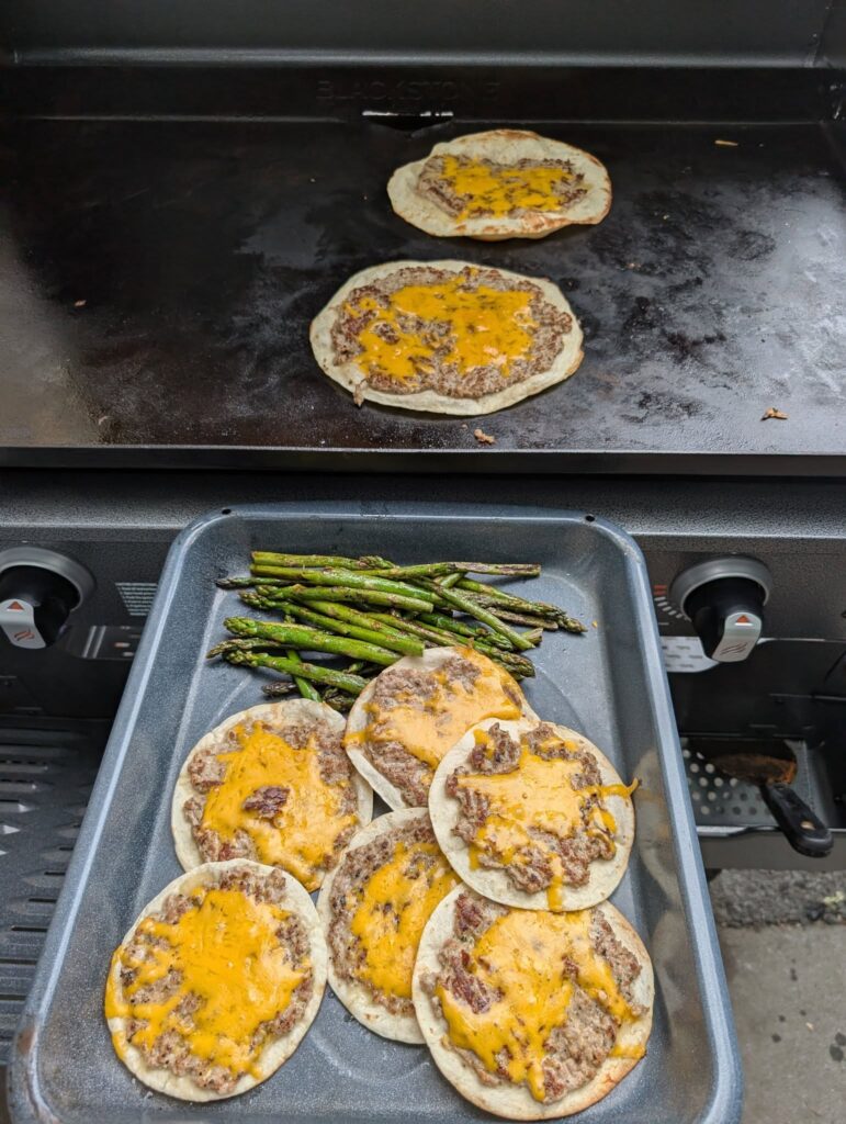 Blackstone Smash Tacos