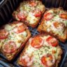 Air Fryer Garlic Bread Pizza Toast