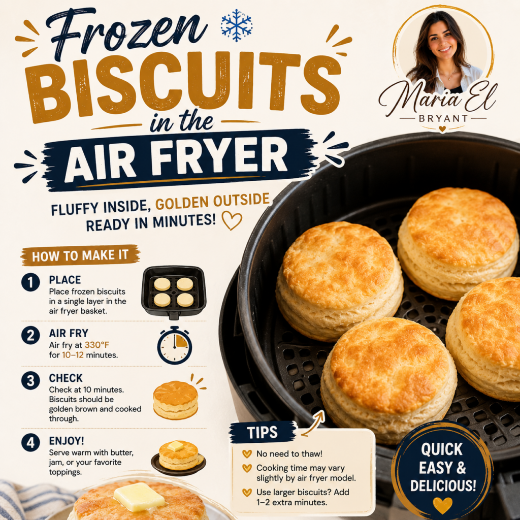 Frozen Biscuits in Air Fryer