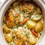 Crockpot Garlic Butter Chicken
