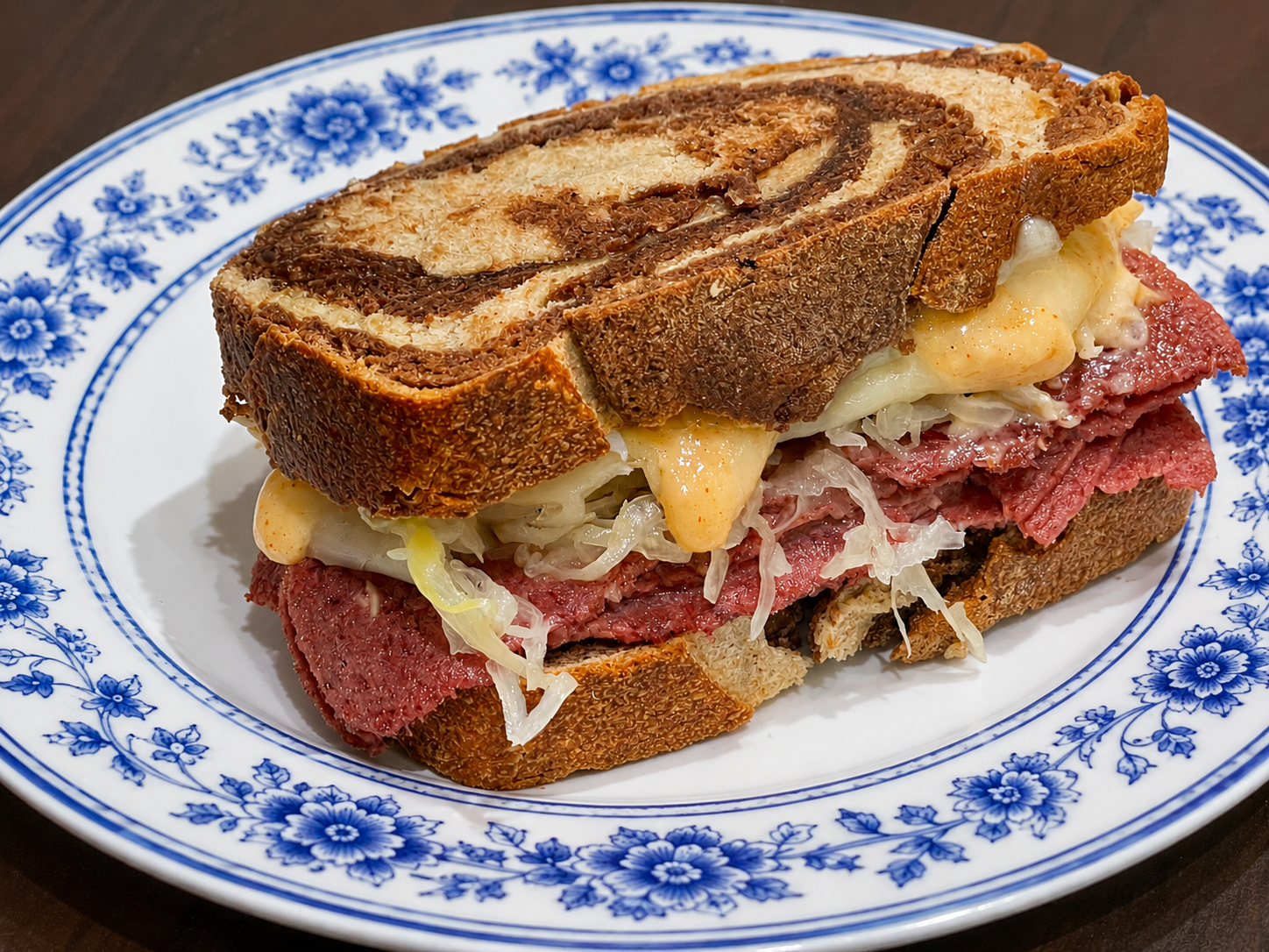 Air Fryer Reuben Sandwich