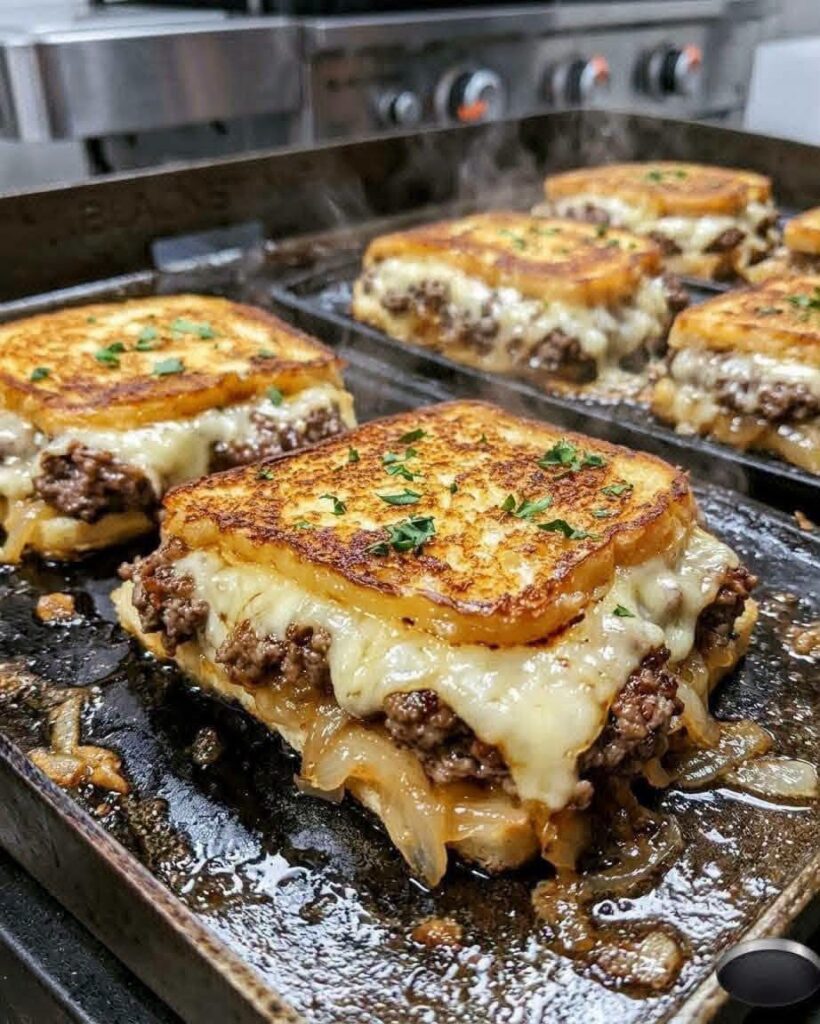 Ultimate Patty Melt with Secret Sauce