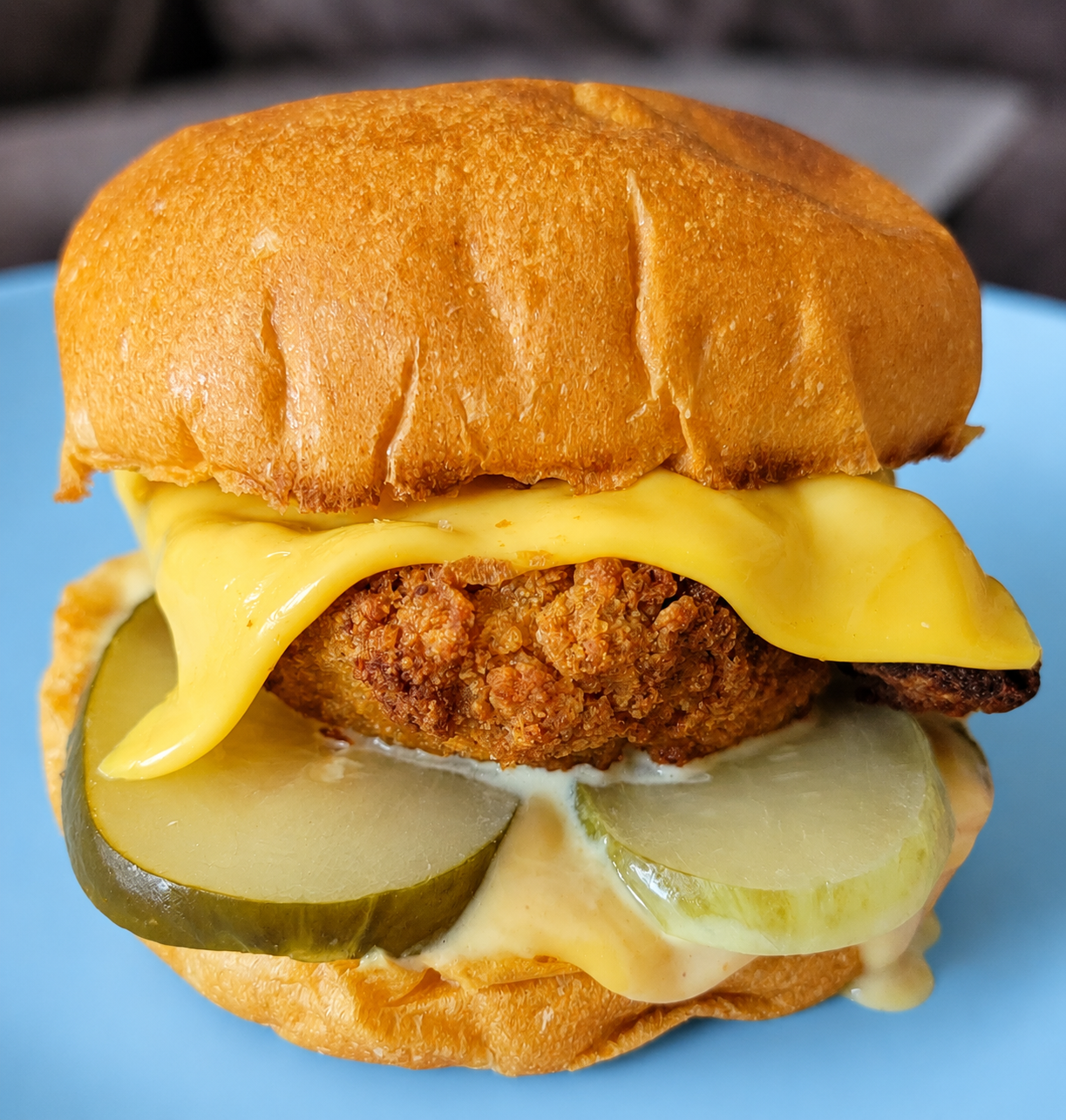 Air Fryer Chicken Sandwich