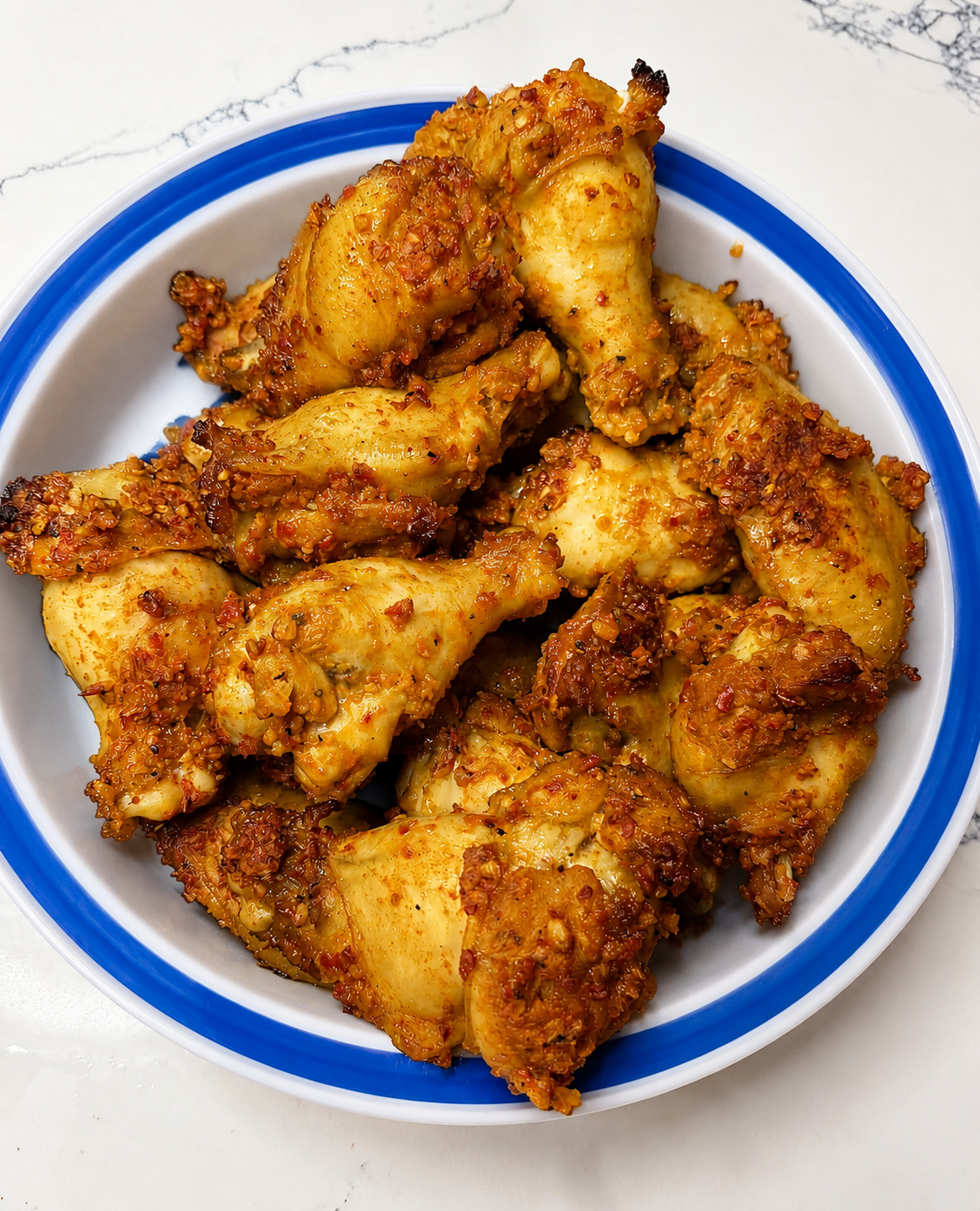 Air Fryer Garlic Wings