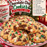 Christmas Chocolate Chip Cookies