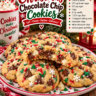 Christmas Chocolate Chip Cookies
