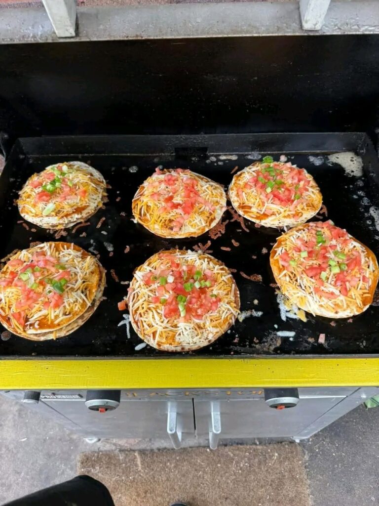 Taco Bell style Mexican Pizzas