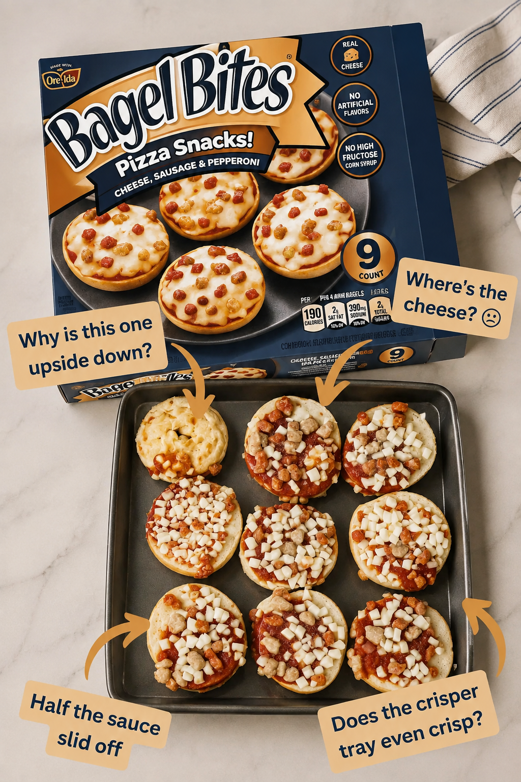 Air Fryer Bagel Bites