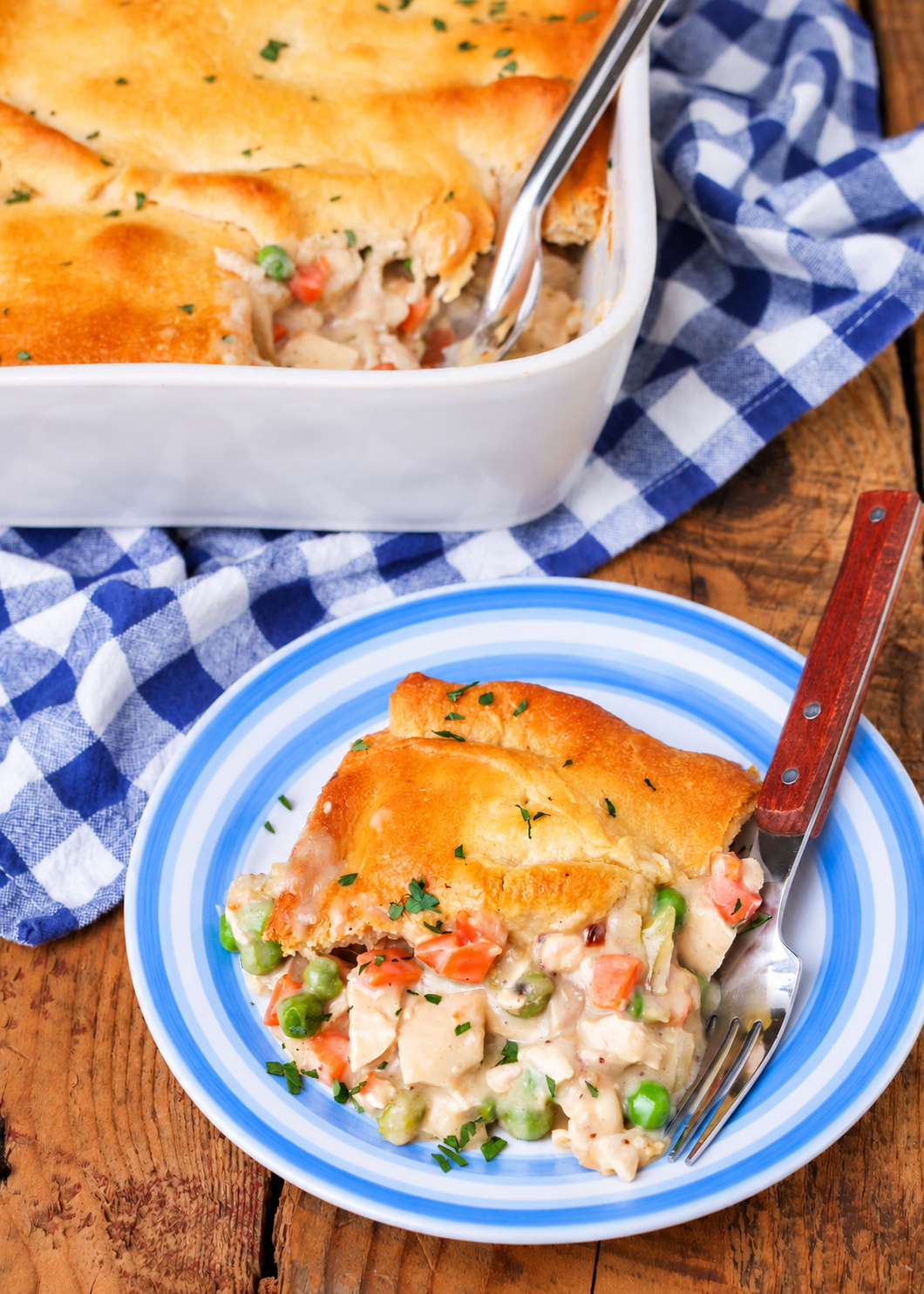 Crescent Chicken Pot Pie