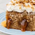 Caramel Apple Poke Cake