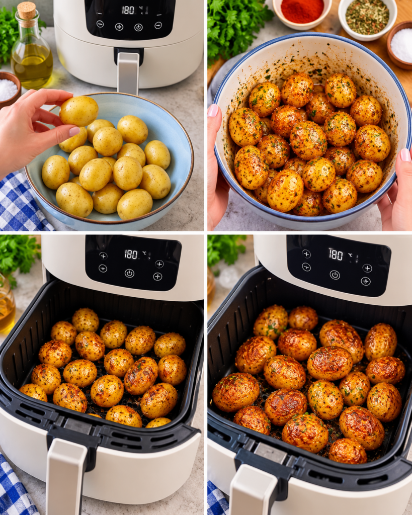 Air Fryer Baby Potatoes