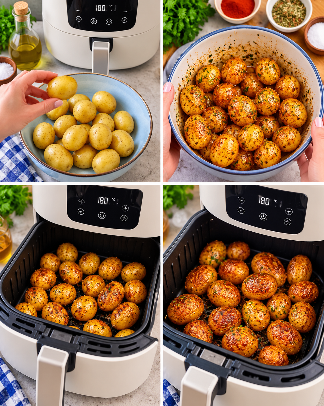 Air Fryer Baby Potatoes