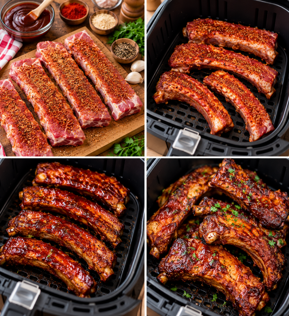 Air Fryer Baby Back Ribs
