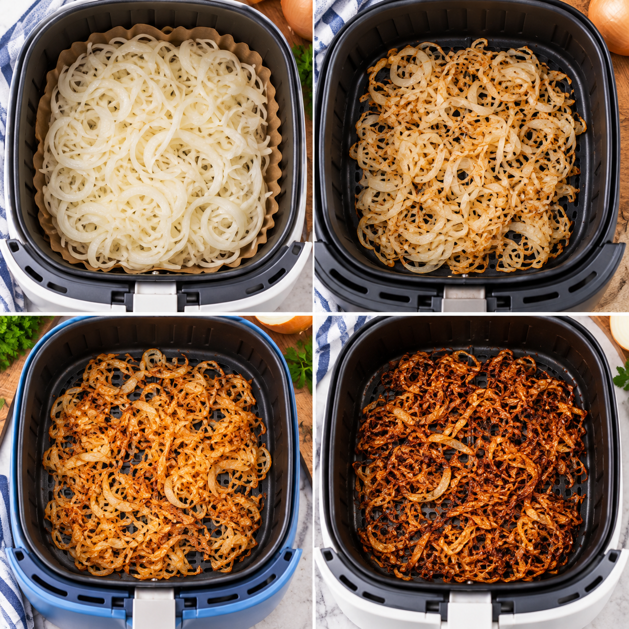 Air Fryer Crispy Onions