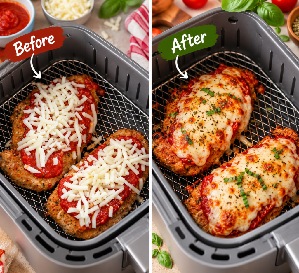 Air Fryer Chicken Parmesan Recipe