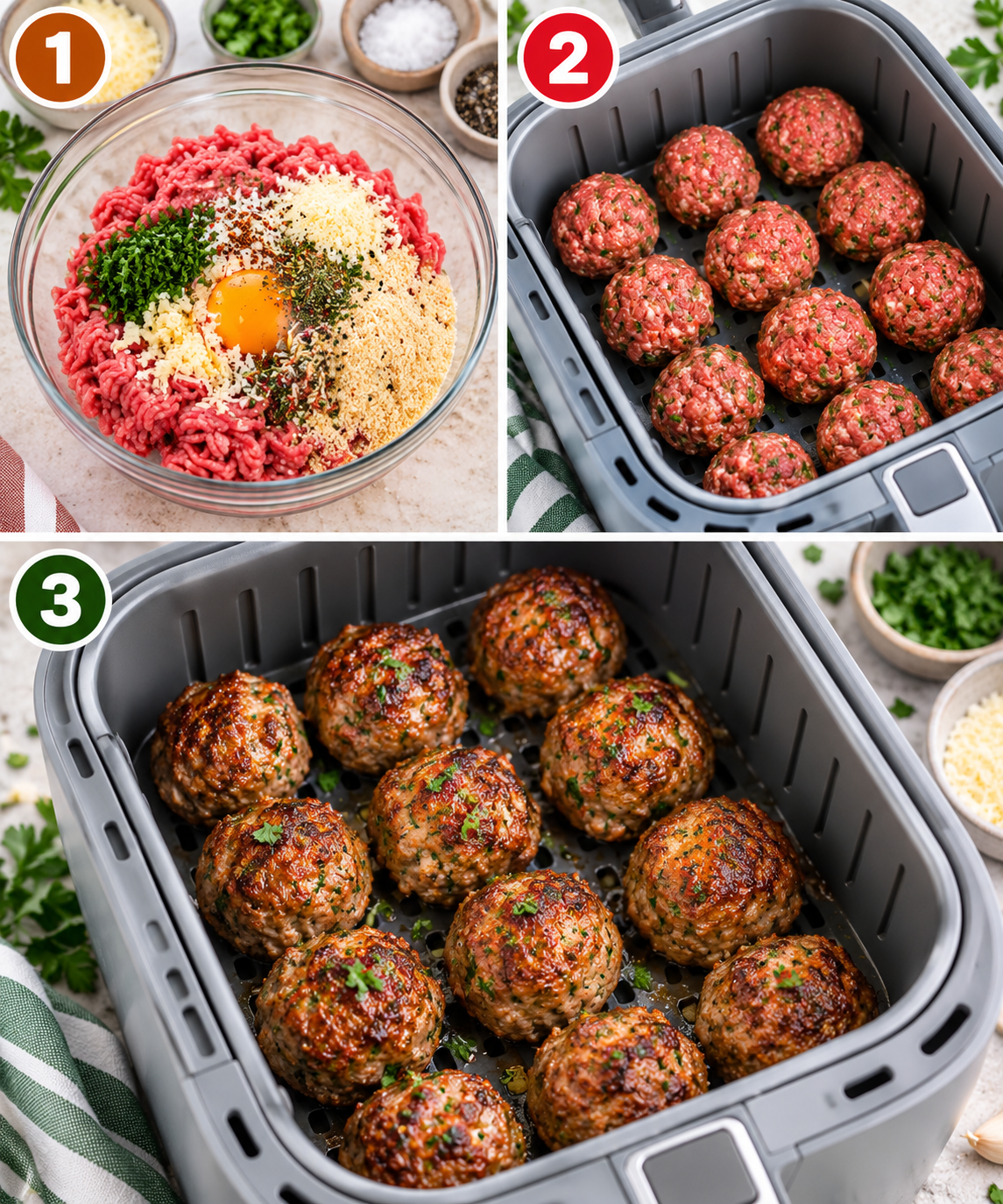 Air Fryer Meatballs