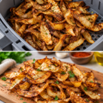 Air Fryer Potato Peelings