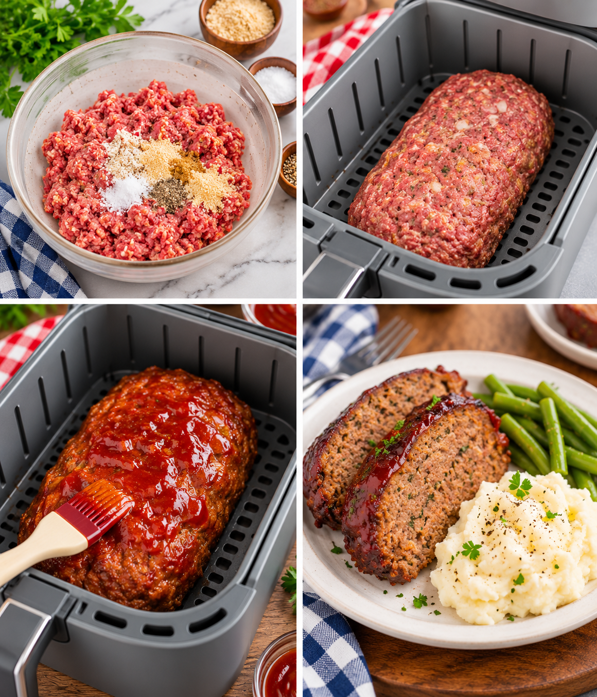 Air Fryer Meatloaf