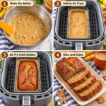Air Fryer Banana Bread