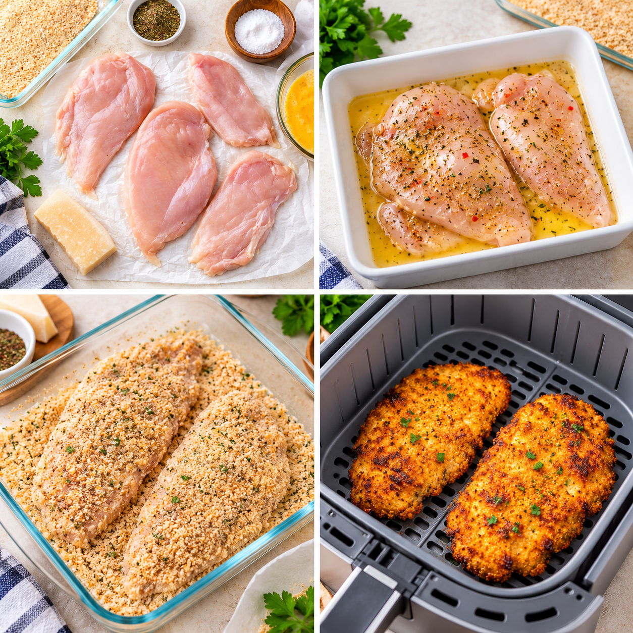 Air Fryer Chicken Cutlets