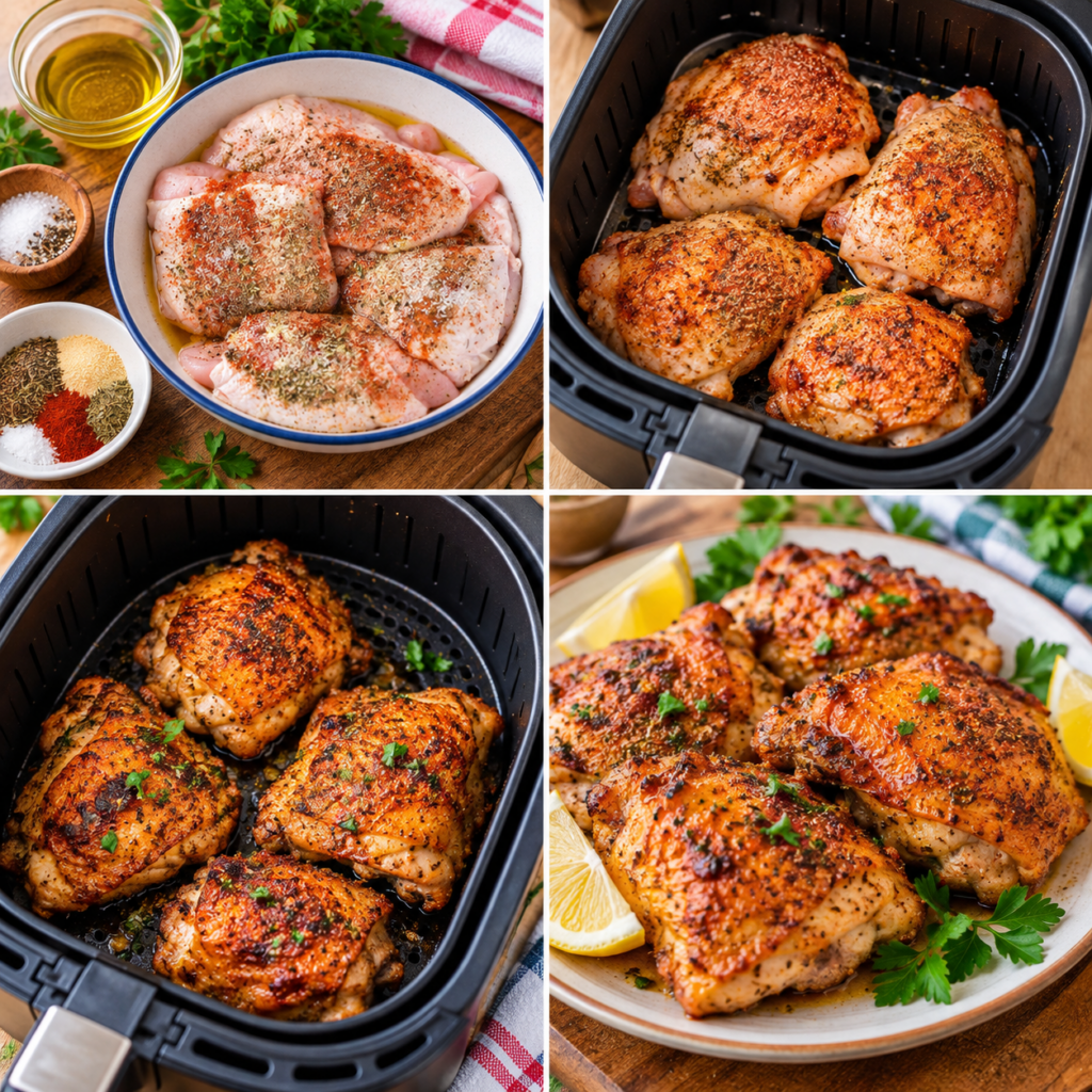 Air Fryer Chicken Thighs