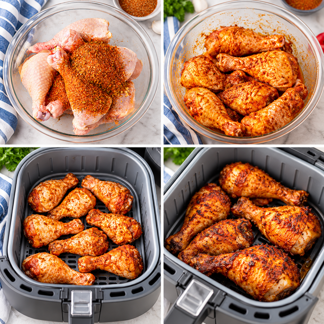Air Fryer Chicken Legs