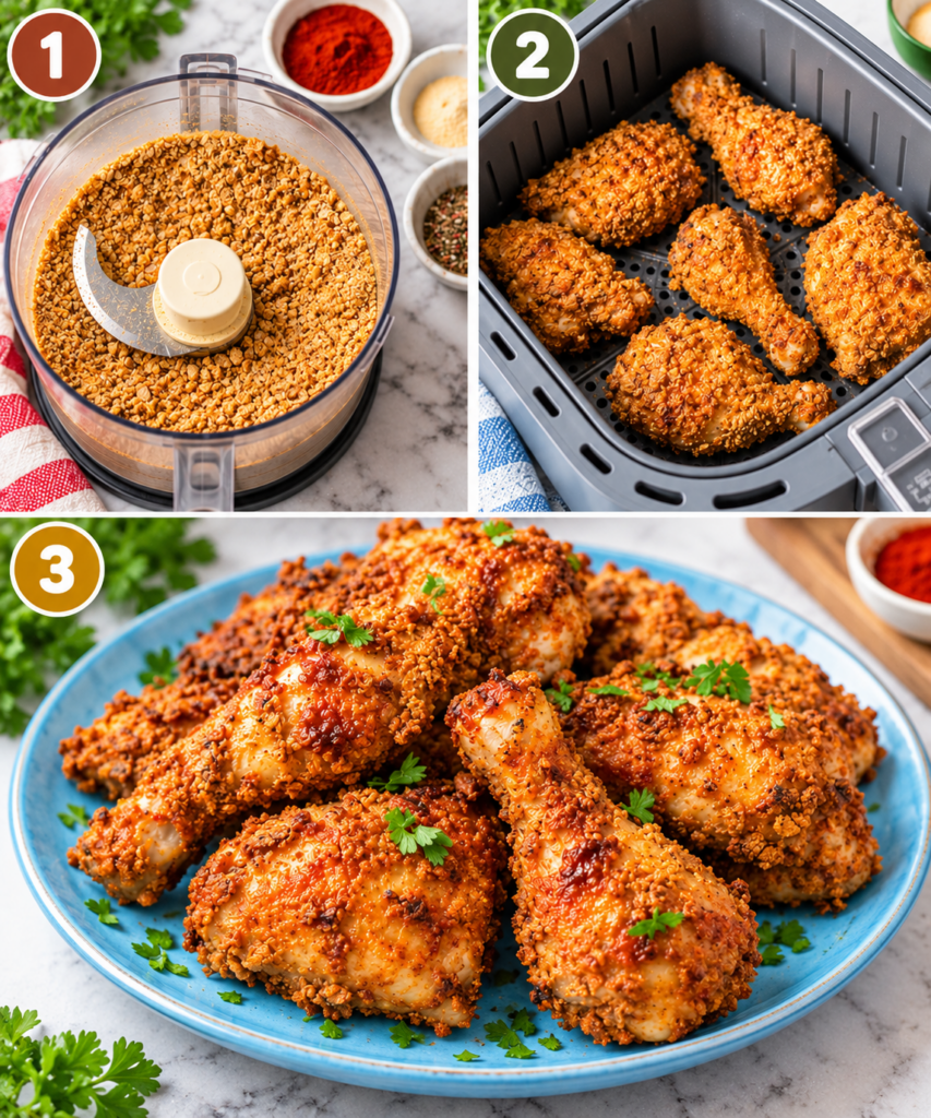 Air Fryer Fried Chicken