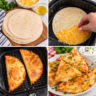 Air Fryer Cheese Quesadilla