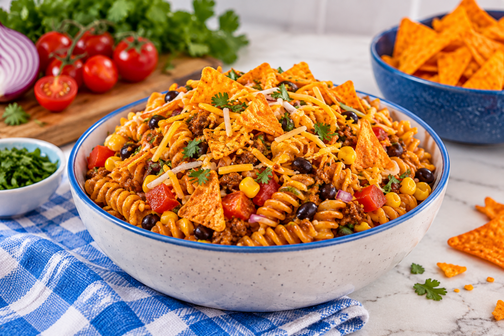 Doritos Taco Pasta Salad