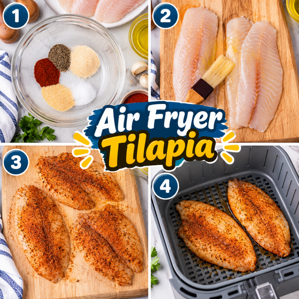 Air Fryer Tilapia